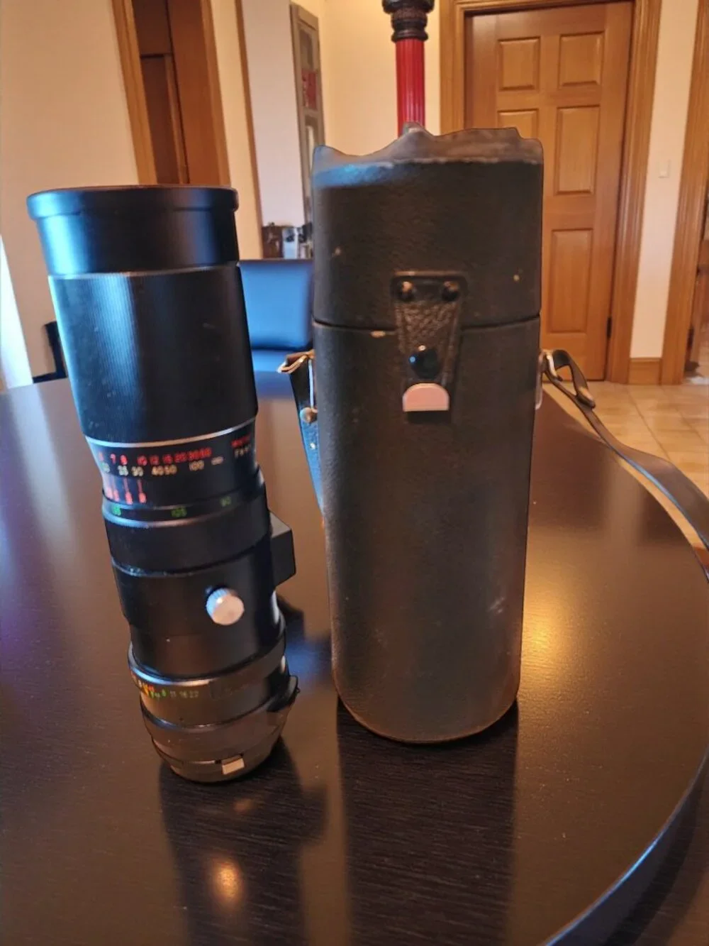 Vivitar 90-230mm f/4.5 Zoom Lens Tokina Miranda MIR Mount Vintage Japan Case
